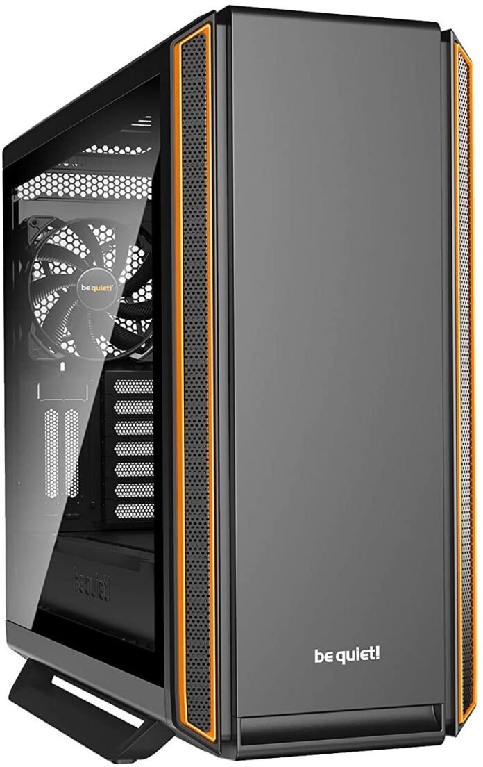 Be Quiet! Pure Base 600 Window Orange - Boîtier PC Avec Watercooling Jusqu'à 360mm