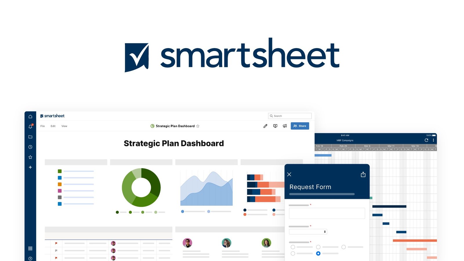 smartsheet paid online spreadsheet