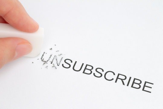 unsubscribe mail