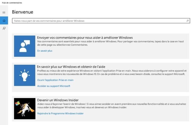 Comment utiliser le Hub de commentaires de Windows 10