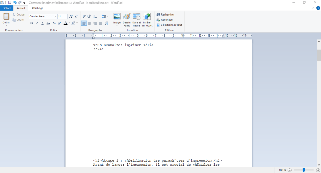 How To Add A Page To WordPad 