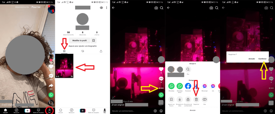 comment supprimer une publicité sur tiktok