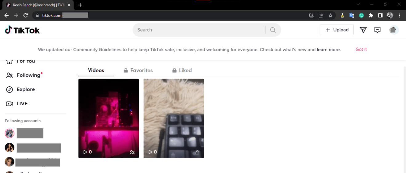 Comment supprimer une vidéo sur TikTok