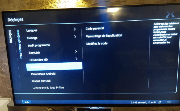 Comment réinitialiser une TV Philips sans télécommande