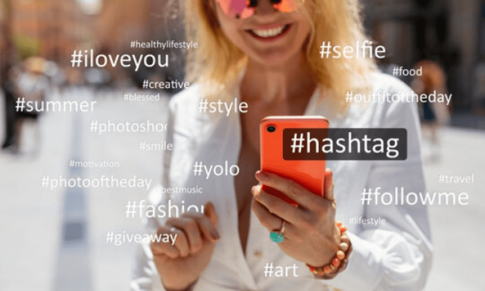 Utilisez les hashtags sur instagram
