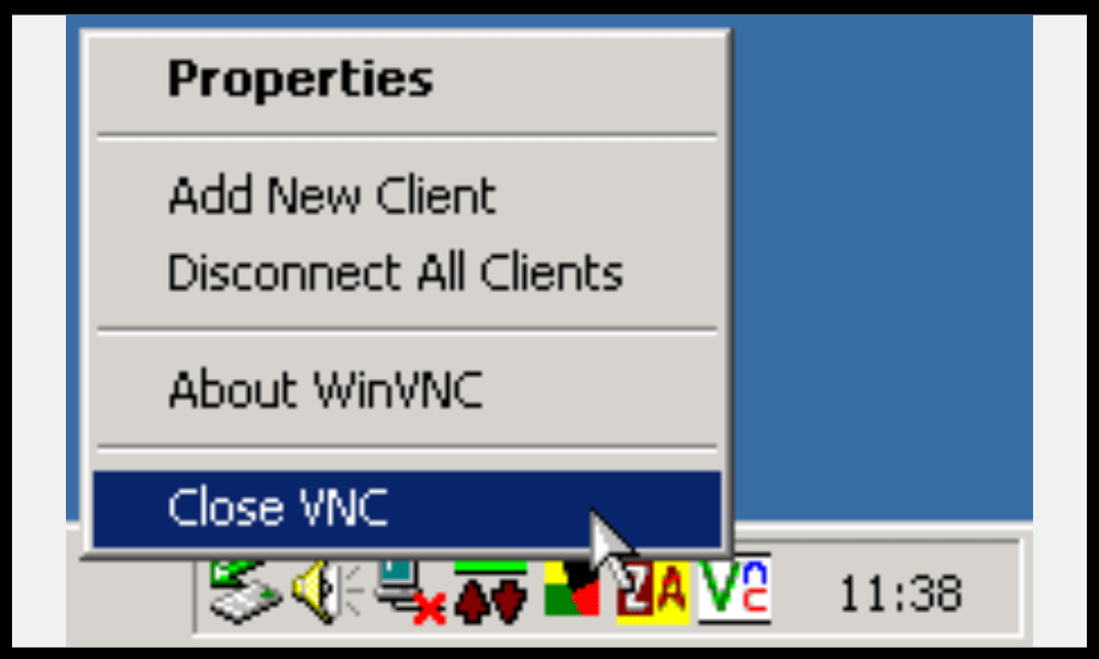 Comment supprimer WinVNC ?