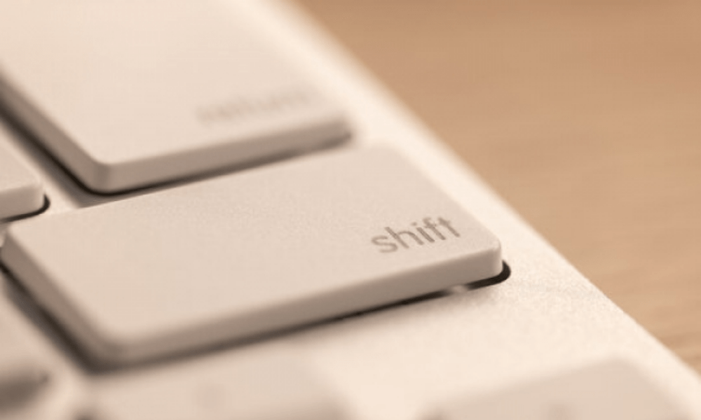 The shift key: why is it important?