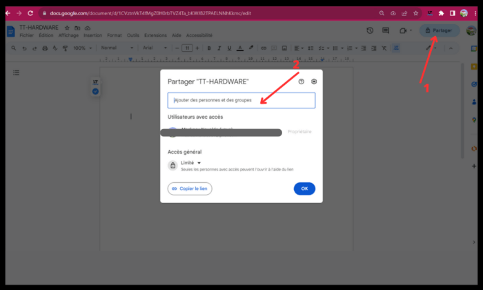 Comment créer une page de garde Google Docs