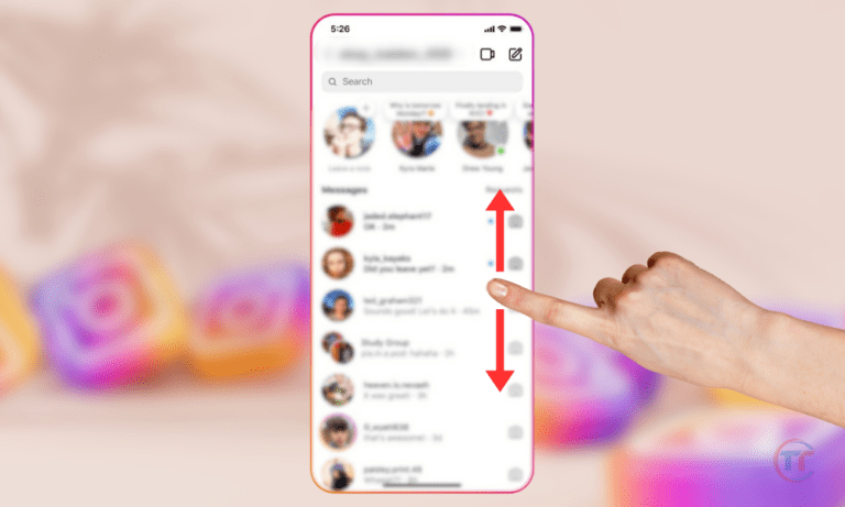 comment remonter rapidement une conversation iphone